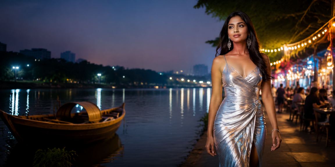 ঢাকার অন্দর বাহার নাইট মার্কেটের রাতের দৃশ্য